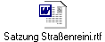 Satzung Straßenreini.rtf